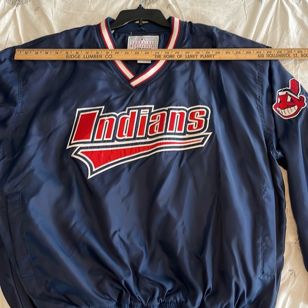 Vintage Cleveland Indians Jacket & Cap Set - Picture 6 of 11